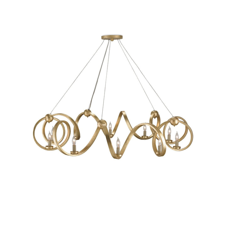 Ringmaster Gold Chandelier