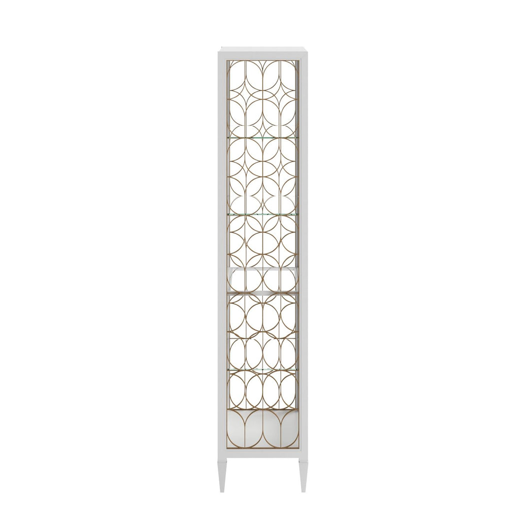 Eave Etagere/Bookcase Uplifting White