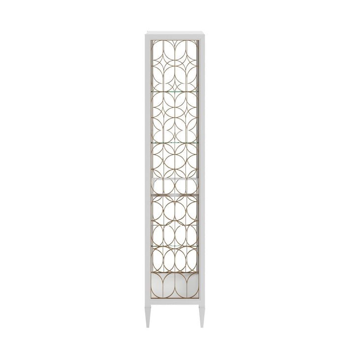 Eave Etagere/Bookcase Uplifting White