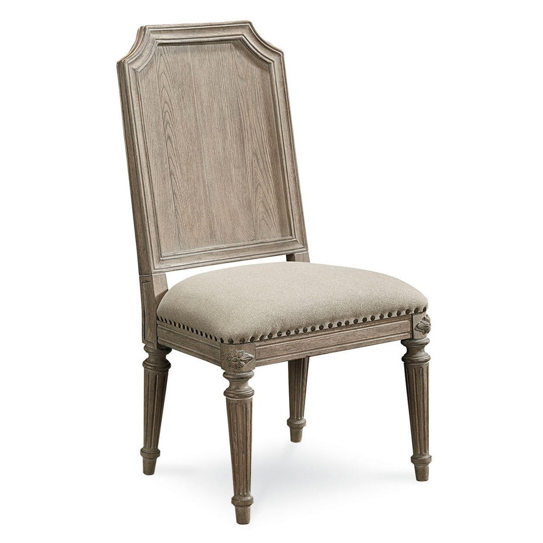 Arch Salvage Mills Side Chair - Brown, Beige