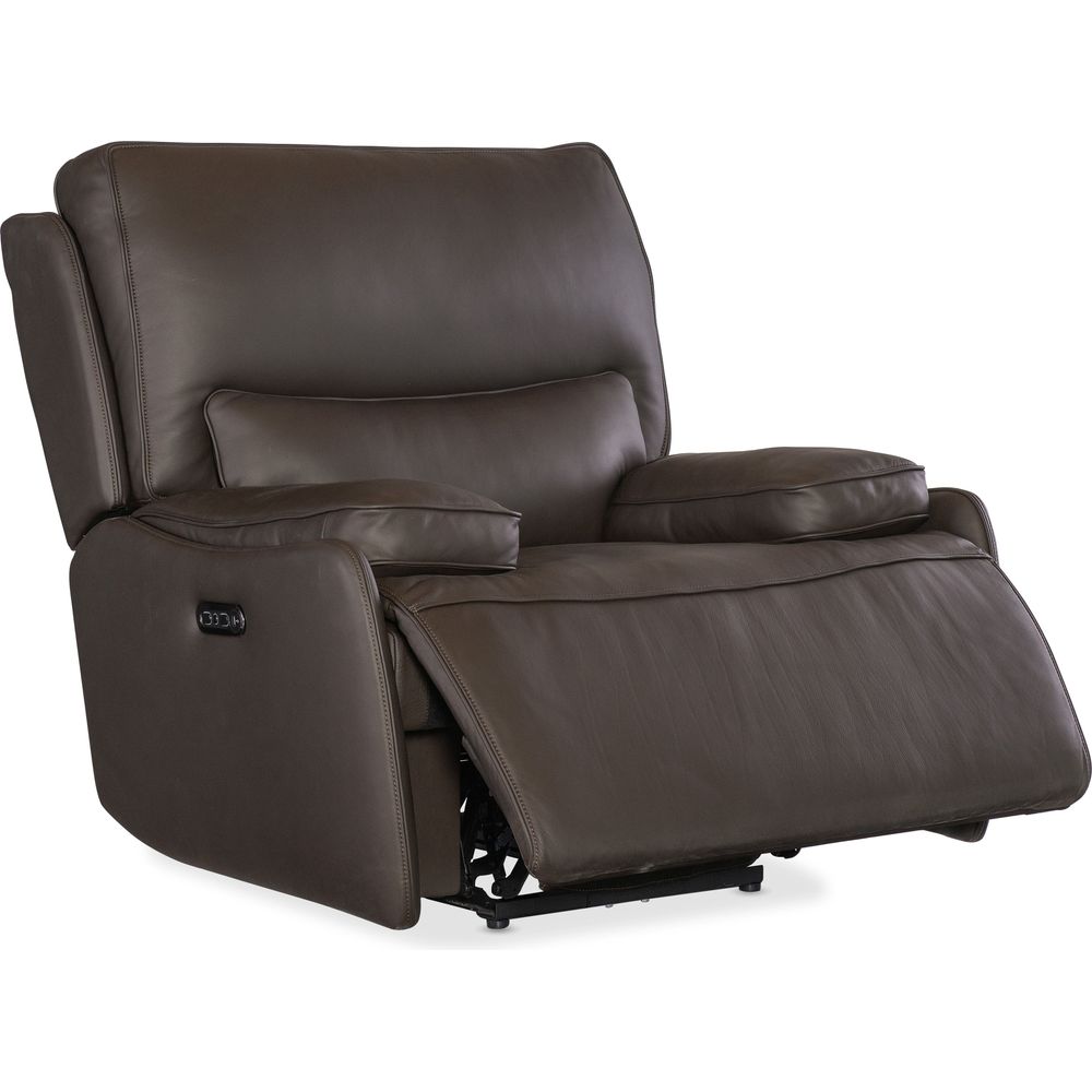 Lounge Chairs: Recliners Kramer Zero Gravity Power Recliner with Power Headrest - Brown