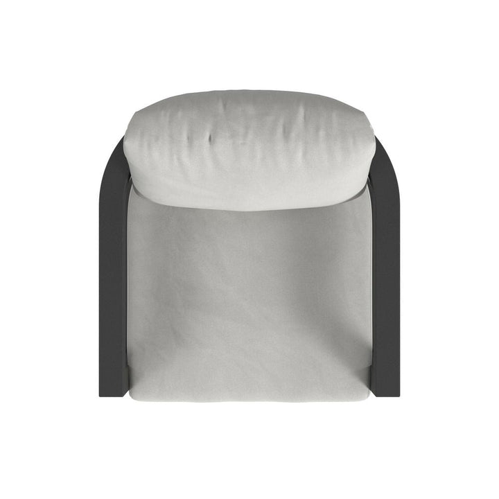 Malibu Dining Chair in Cast Silver