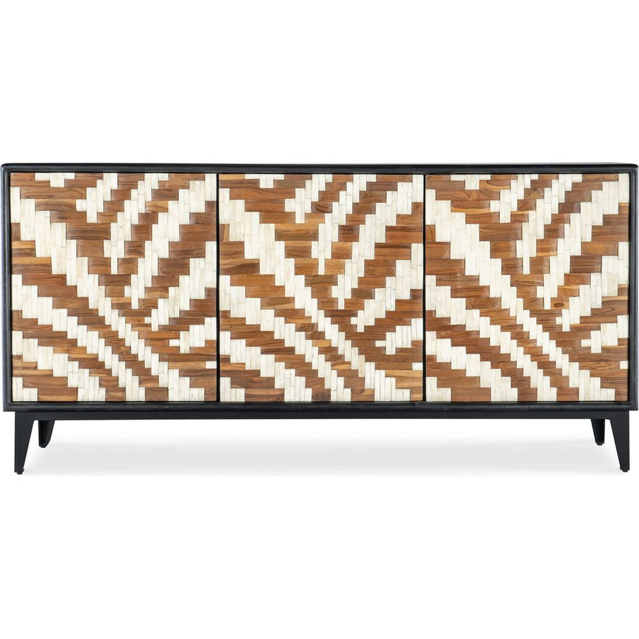 Sideboards & Credenzas Commerce & Market Entwined Credenza - Blacks