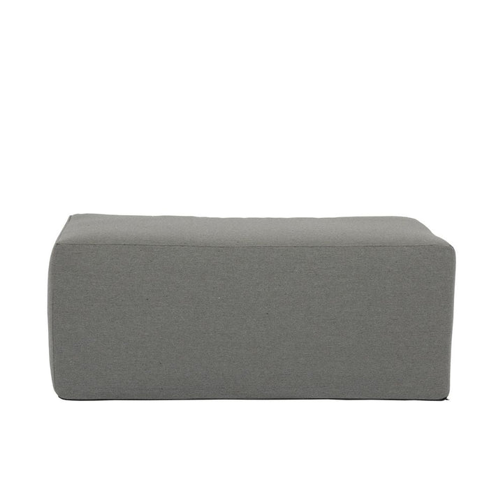 Outdoor Ottomans 24" x 48" Rectangle Coffee Table/Ottoman in Heritage Granite