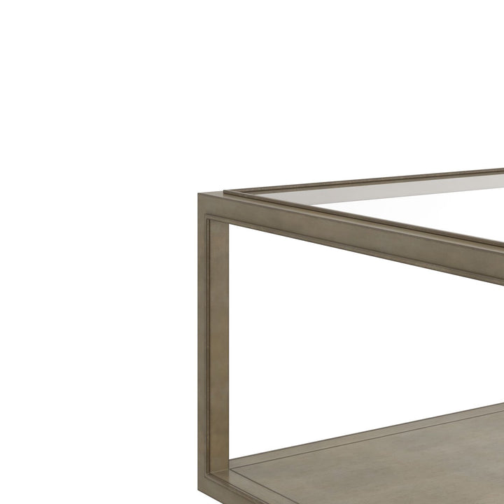 Glaze Square Cocktail Table Quartz