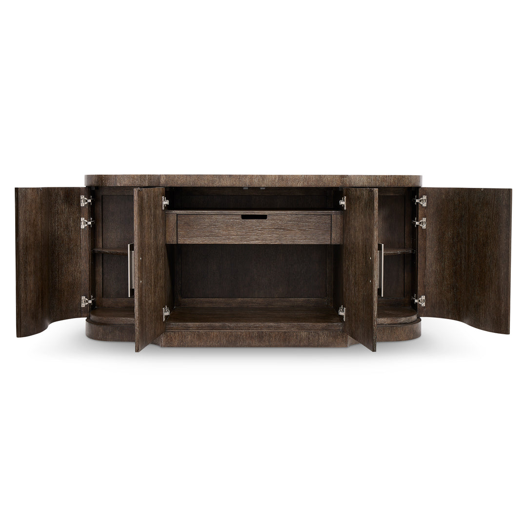 Cerused Charcoal Linea Buffet