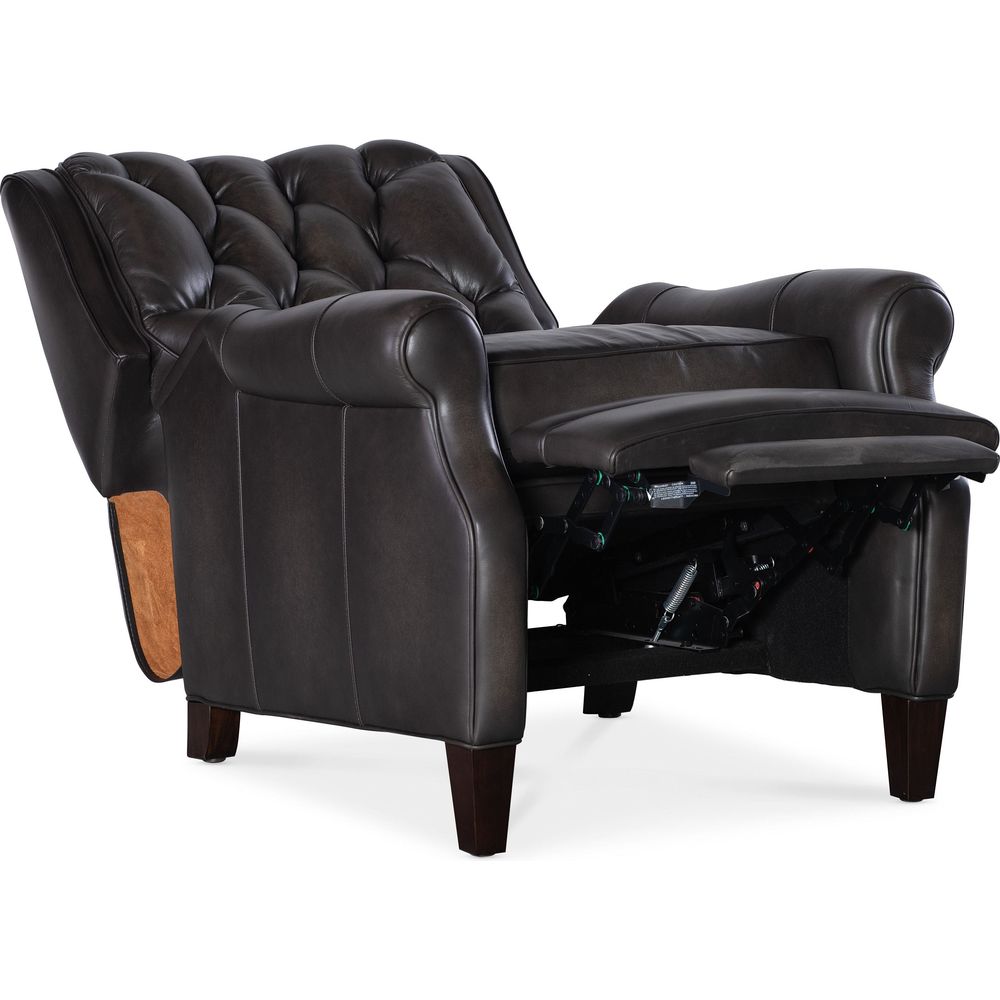 Lounge Chairs: Recliners Palmer Press Back Recliner - Grey