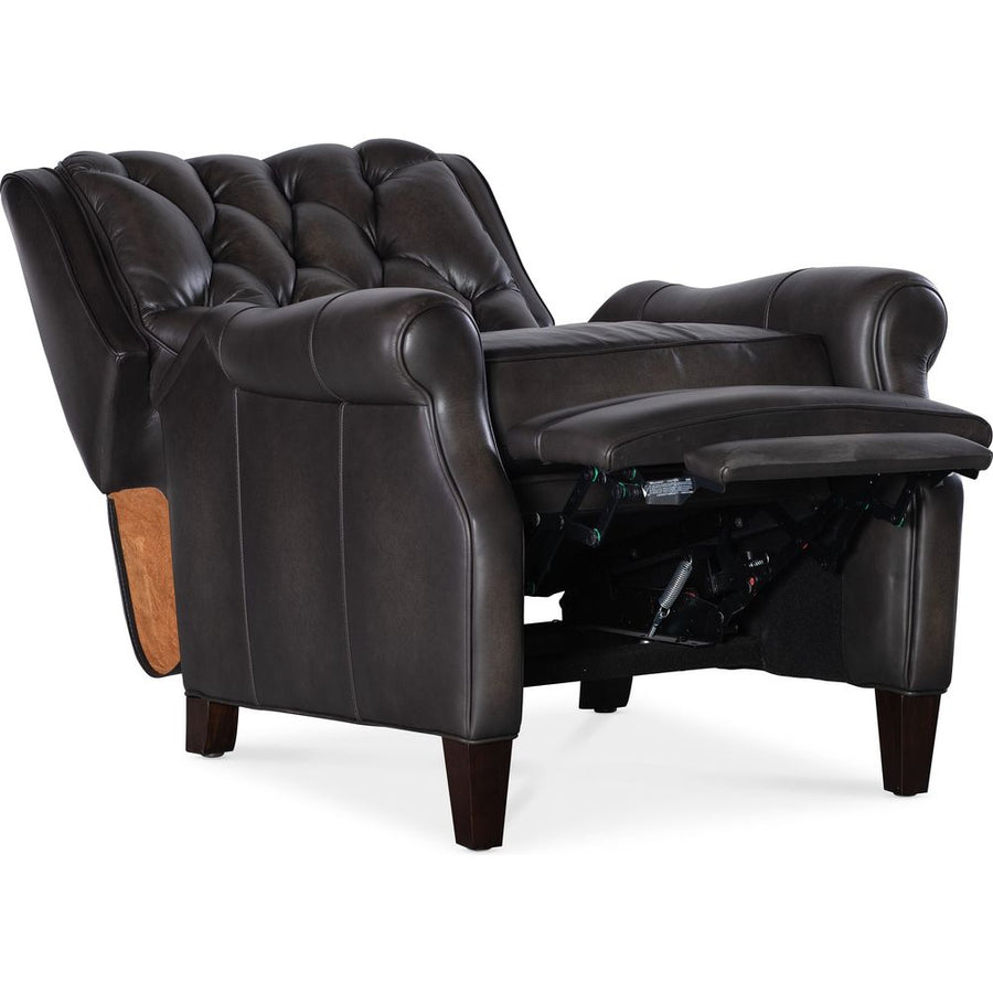 Lounge Chairs: Recliners Palmer Press Back Recliner - Grey