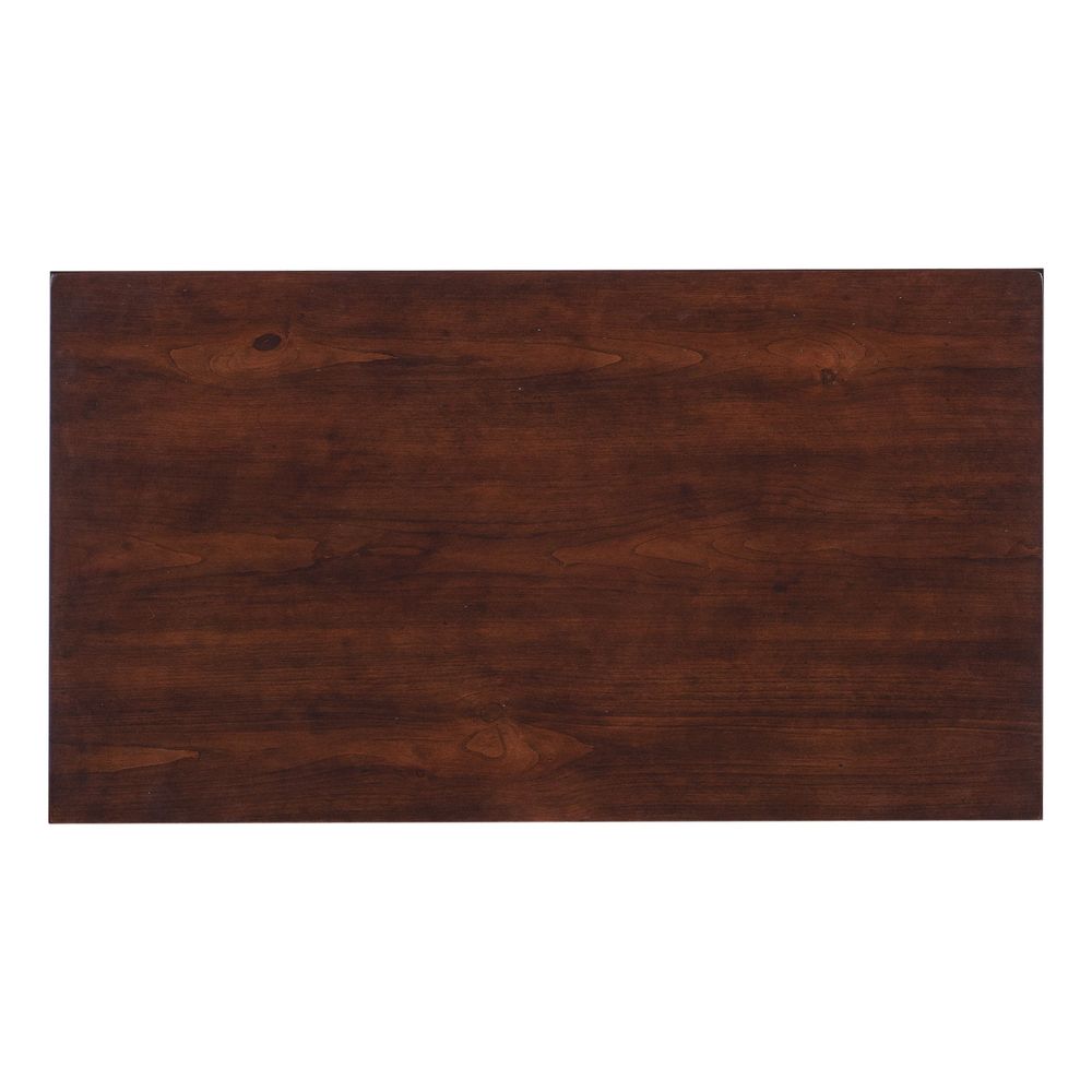 Nightstands Theodore Three-Drawer Ring Pull Nightstand - Dark Wood