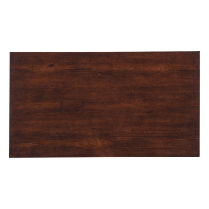 Nightstands Theodore Three-Drawer Ring Pull Nightstand - Dark Wood