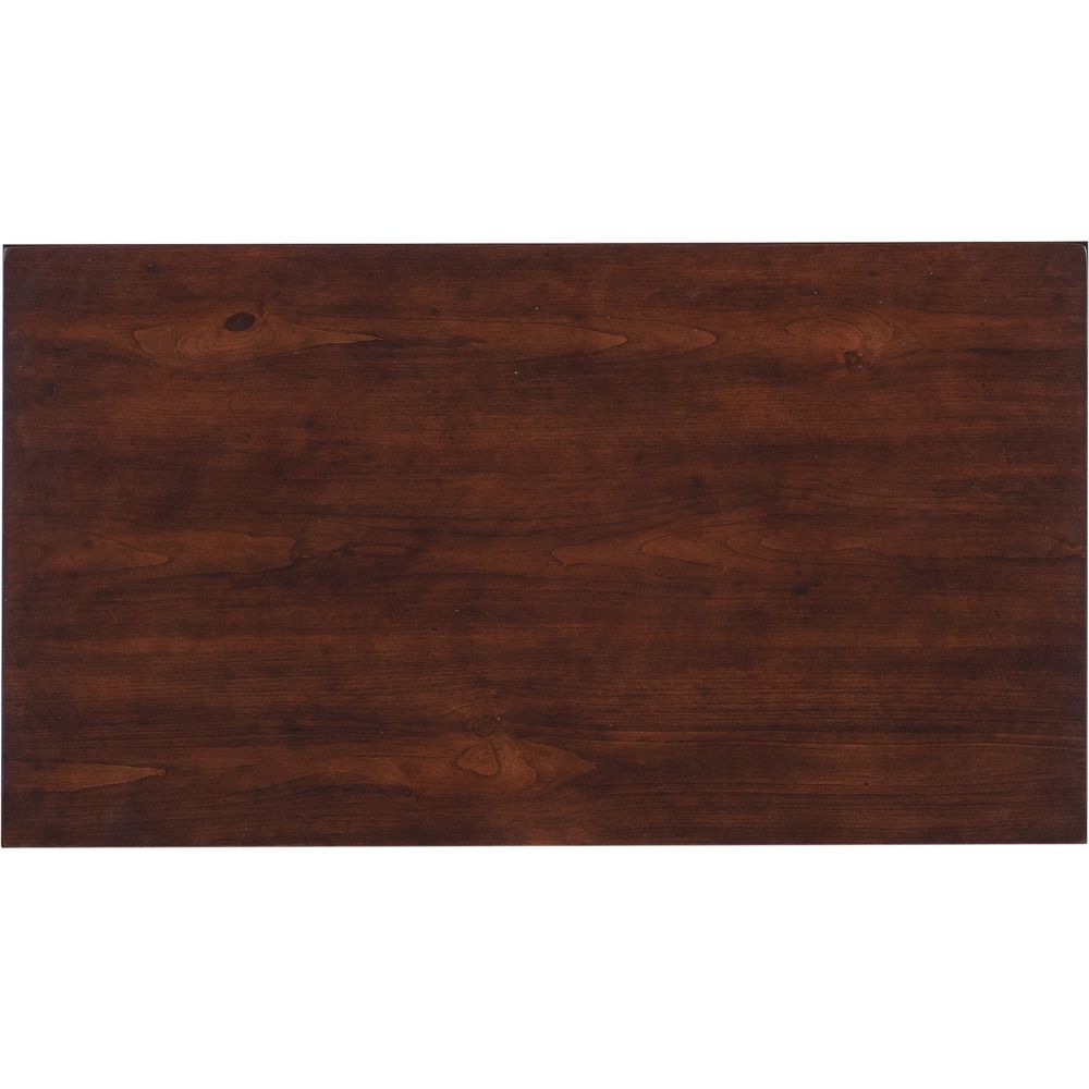 Nightstands Charleston Three-Drawer Ring Pull Nightstand - Dark Wood