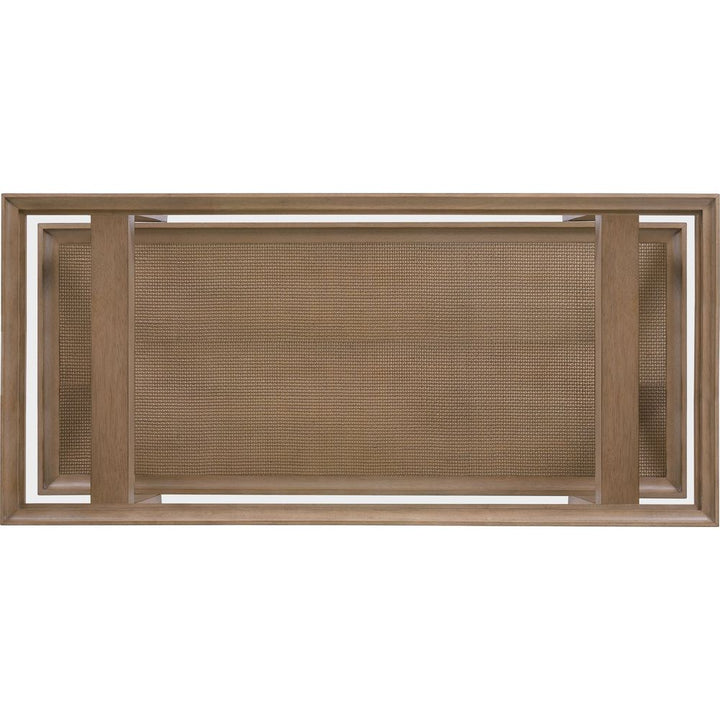 Sonnet Rectangle Cocktail Table - Medium Wood