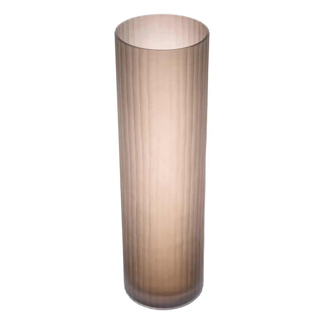 Vase Haight L Frosted Brown Glass - image 2