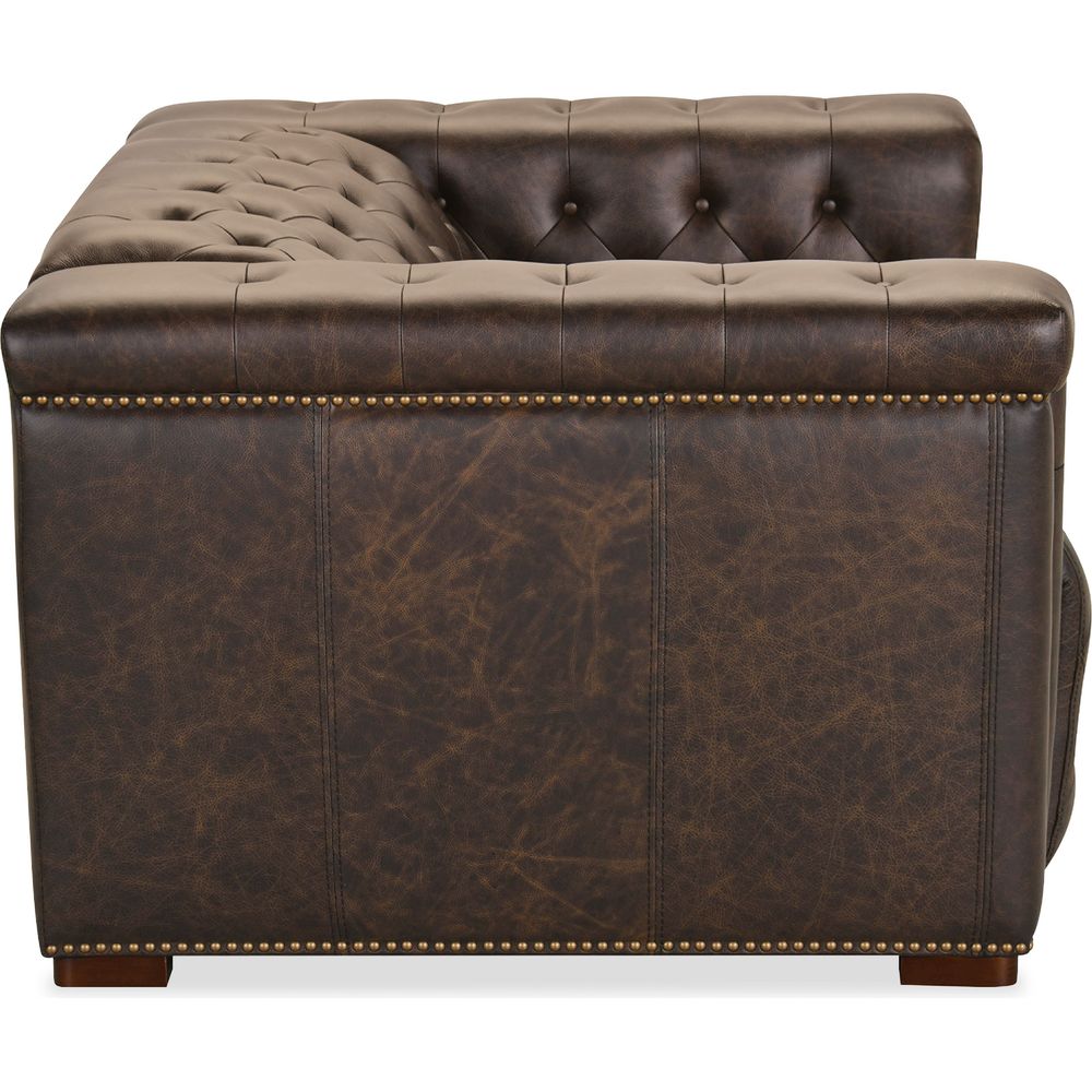 Savion Deux Power Recliner with Power Headrest - Brown