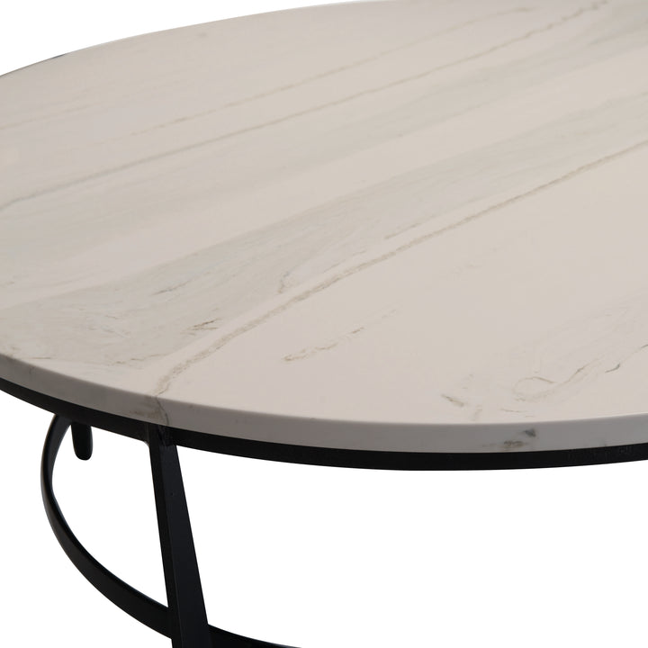 Avondale Round Metal Cocktail Table