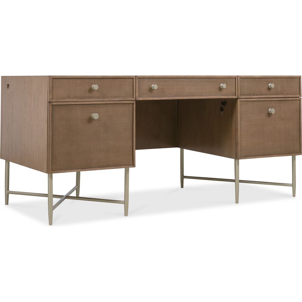Desks Ballad Executive Desk - Medium Wood