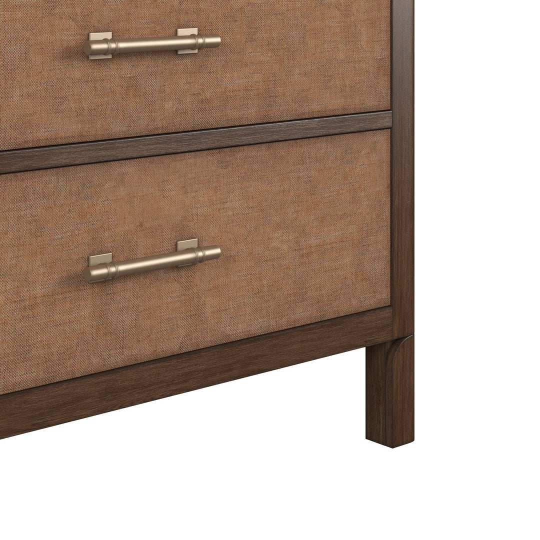 Verge Woven Dresser — Handcrafted Walnut
