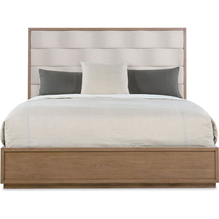 Beds Ballad King Upholstered Bed - Beige