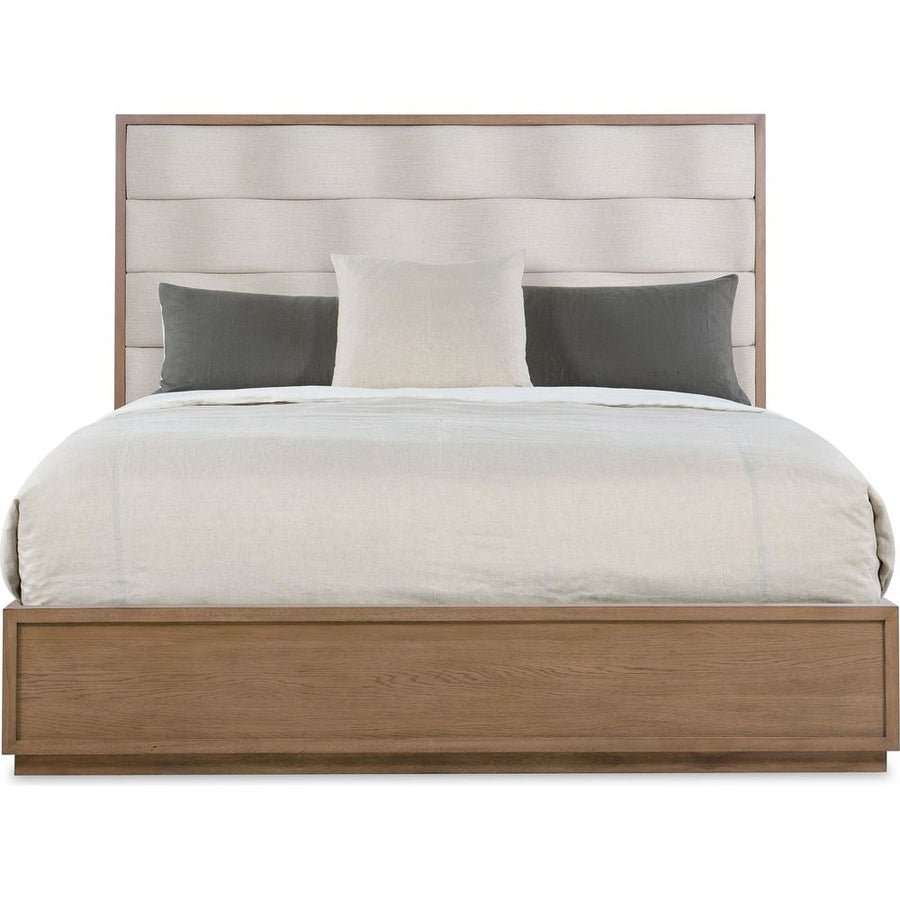 Beds Ballad King Upholstered Bed - Beige