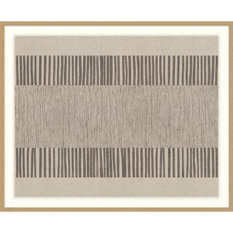 Bamboo Textile-Wendover-WEND-WAB3957-Wall Art3-3-France and Son