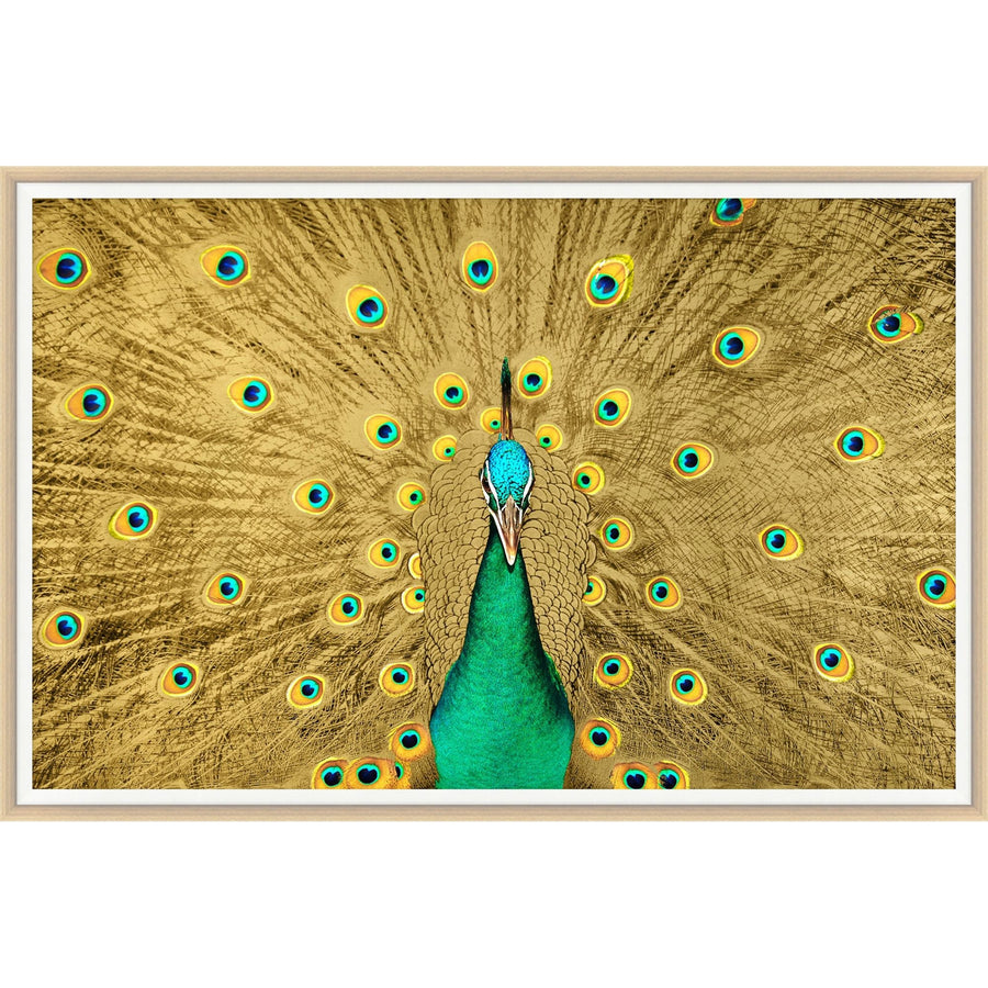 Golden Peacock-Wendover-WEND-WAN2150-Wall Art-1-France and Son