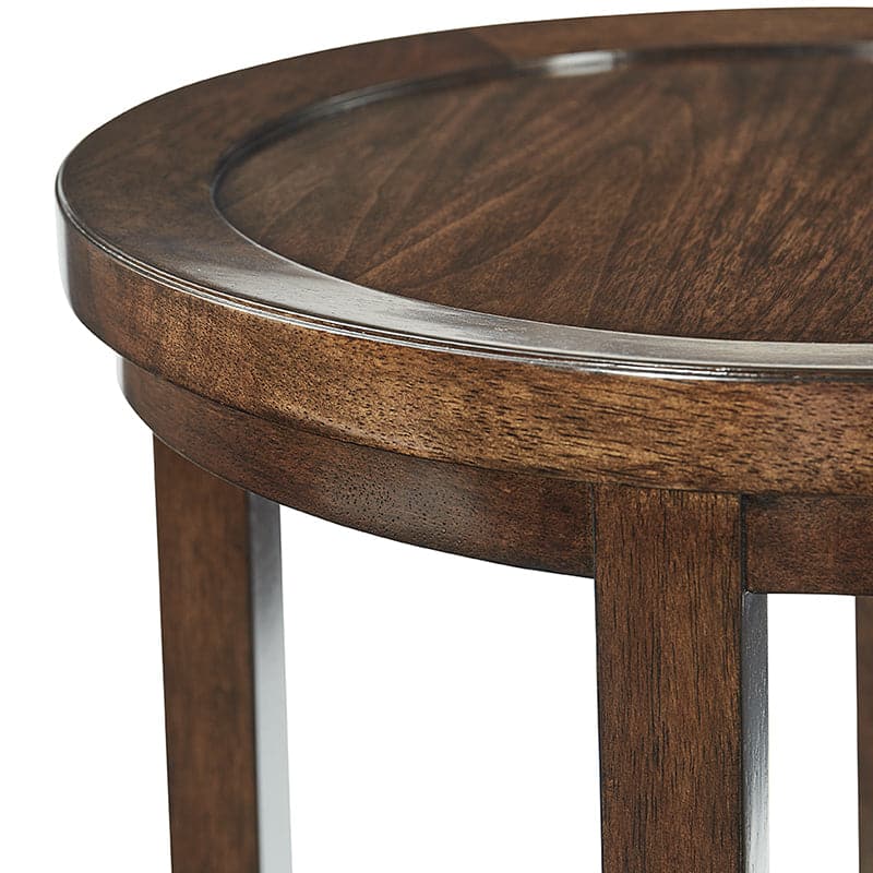 Havana Drink Table-Woodbridge Furniture-WOODB-1004-13-Side Tables-4-France and Son