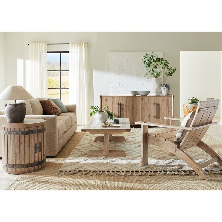 Coffee Tables Terrace Row Rectangle Cocktail Table - Light Wood