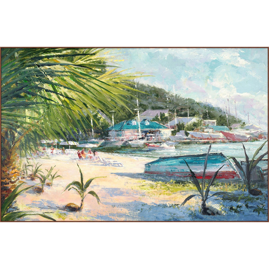St Thomas Harbor-Wendover-WEND-WCL1408-Wall Art-1-France and Son
