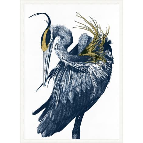Indigo Heron-Wendover-WEND-WCL2439-Wall Art-1-France and Son