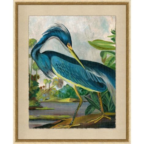 Blue Heron-Wendover-WEND-WD22693-Wall Art-1-France and Son