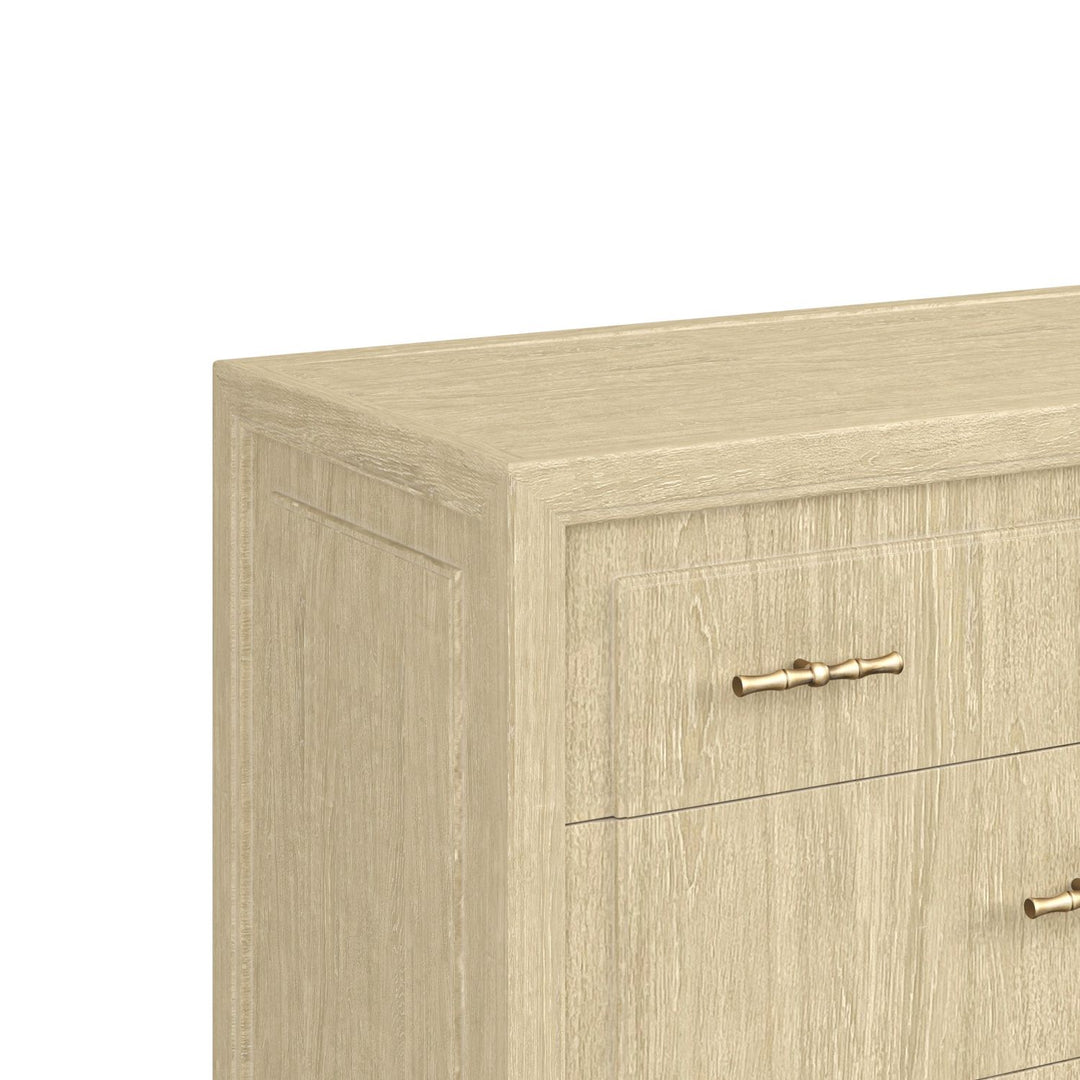 Eave 5 Drawer Chest — Sundrenched Oak