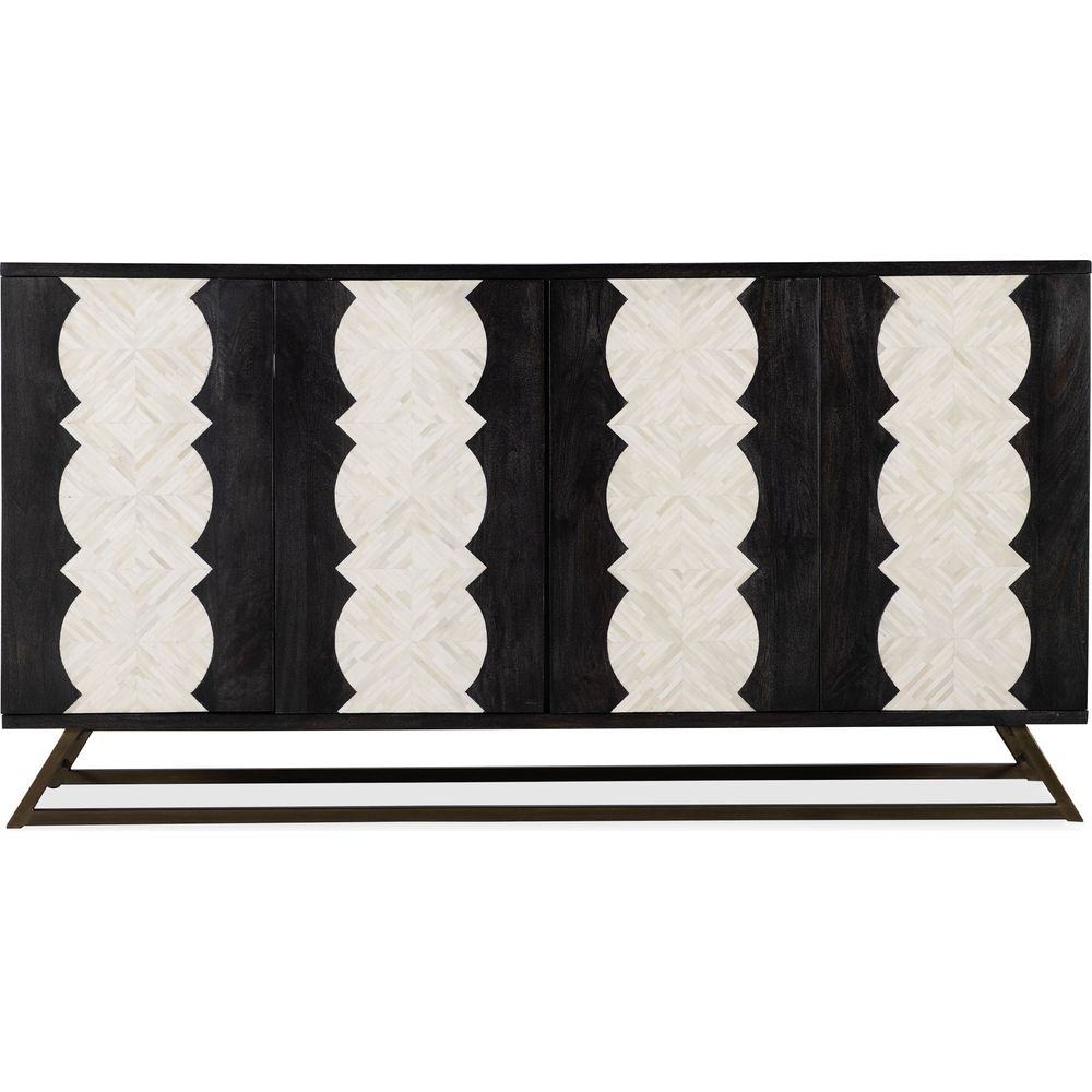 Sideboards & Credenzas Commerce & Market Moroccan Modern Credenza - Blacks