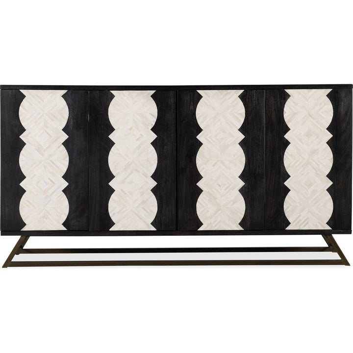 Sideboards & Credenzas Commerce & Market Moroccan Modern Credenza - Blacks