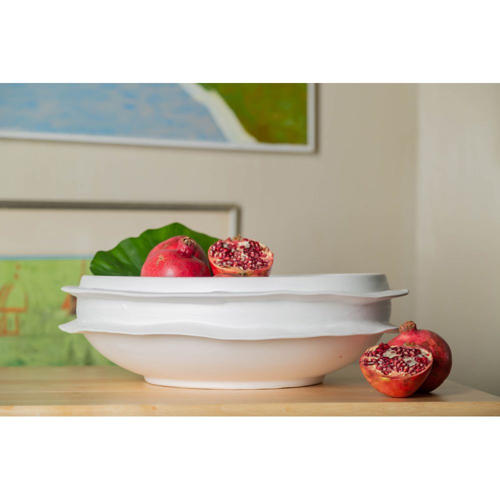 Bowls Galaxy Spiral Bowl, Matte White