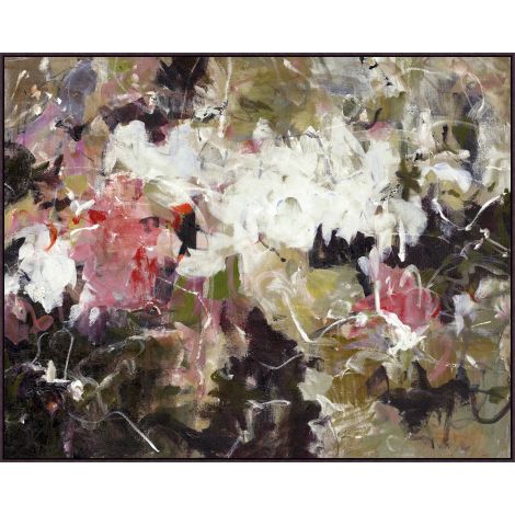 Flower Pond 1-Wendover-WEND-WFL1777-Wall Art-1-France and Son