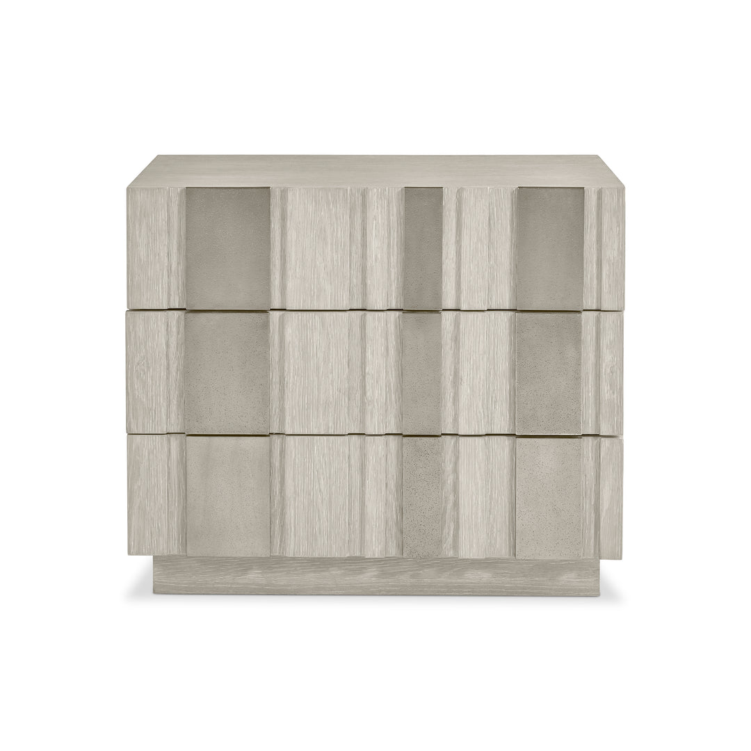 Tempo 3 Drawer Nightstand
