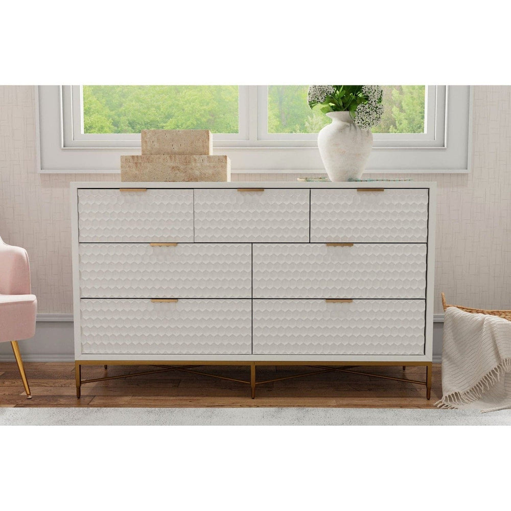 White Pearl Dresser-Origins by Alpine-Origins-6400-03-Dressers-2-France and Son
