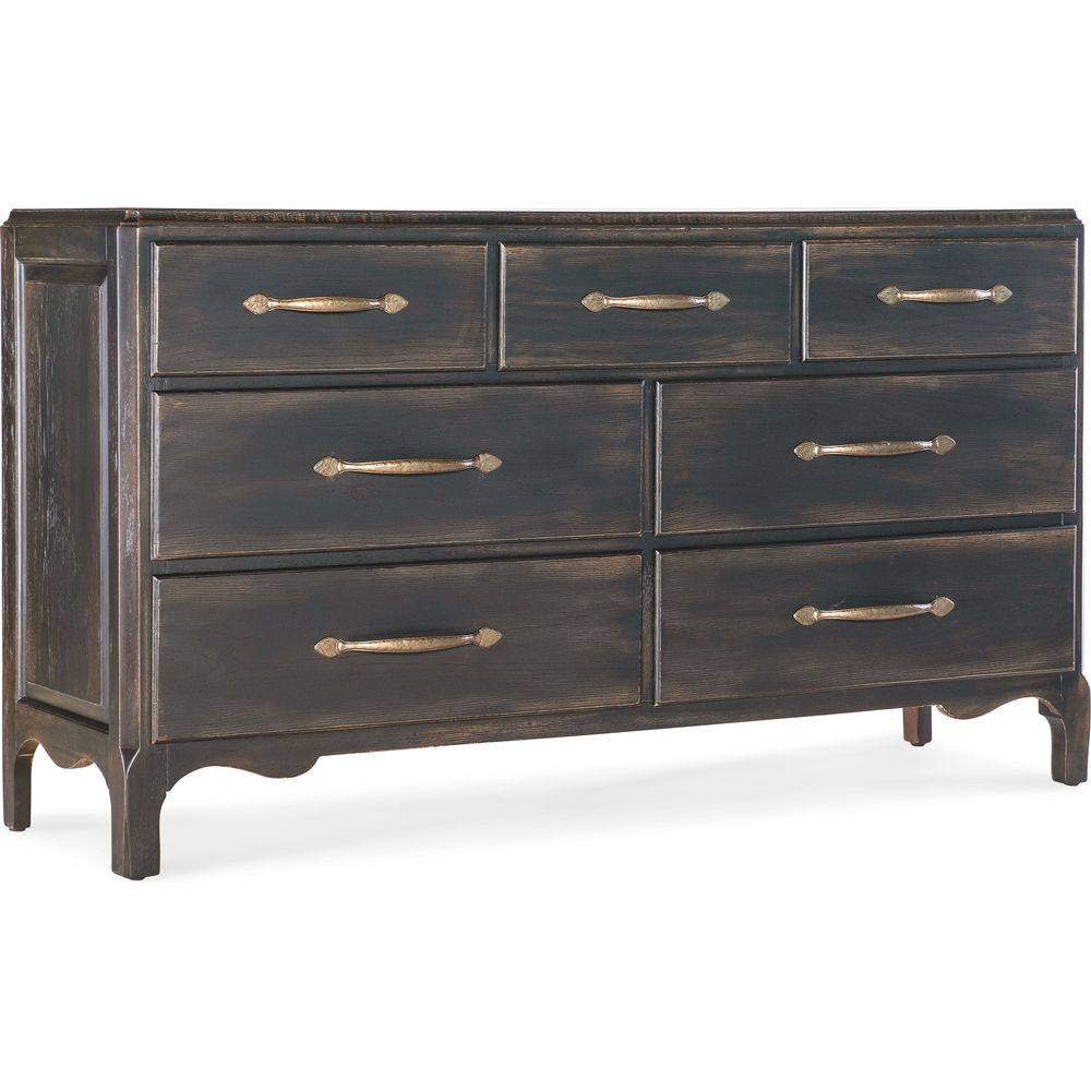 Dressers & Chests Americana 7-Drawer Dresser - Blacks