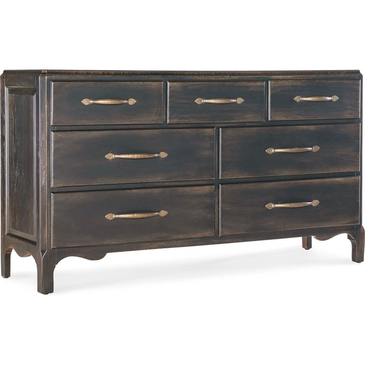 Dressers & Chests Americana 7-Drawer Dresser - Blacks