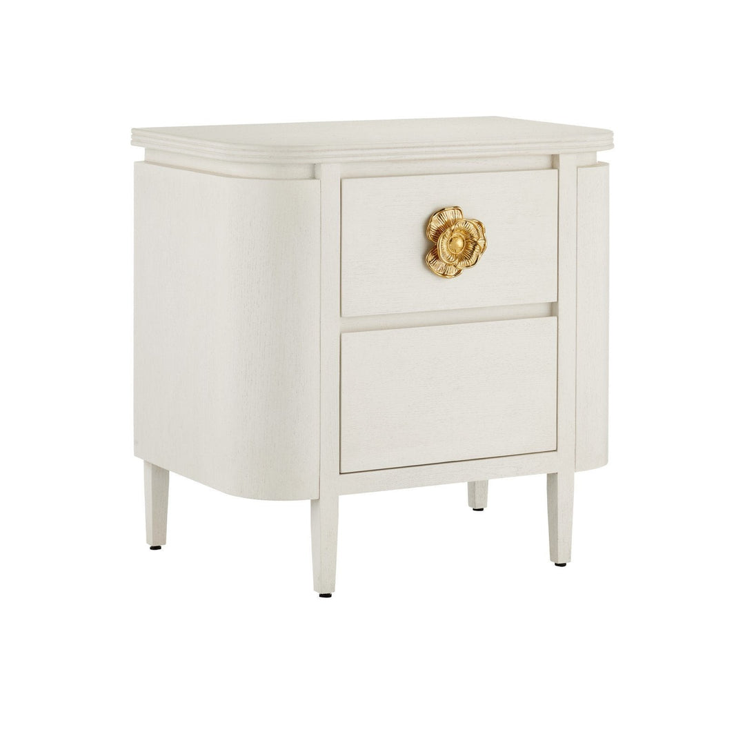 Briallen White Nightstand