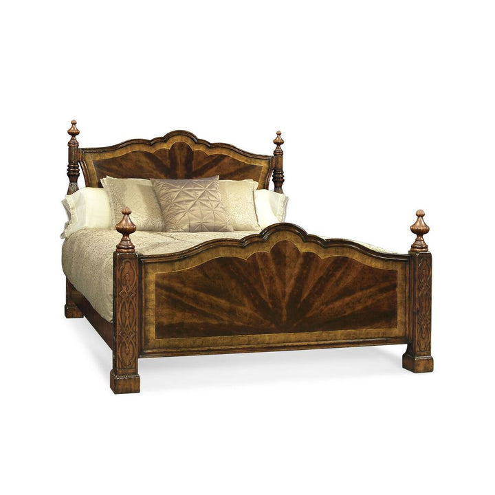 Four Poster Mahogany US King Bed