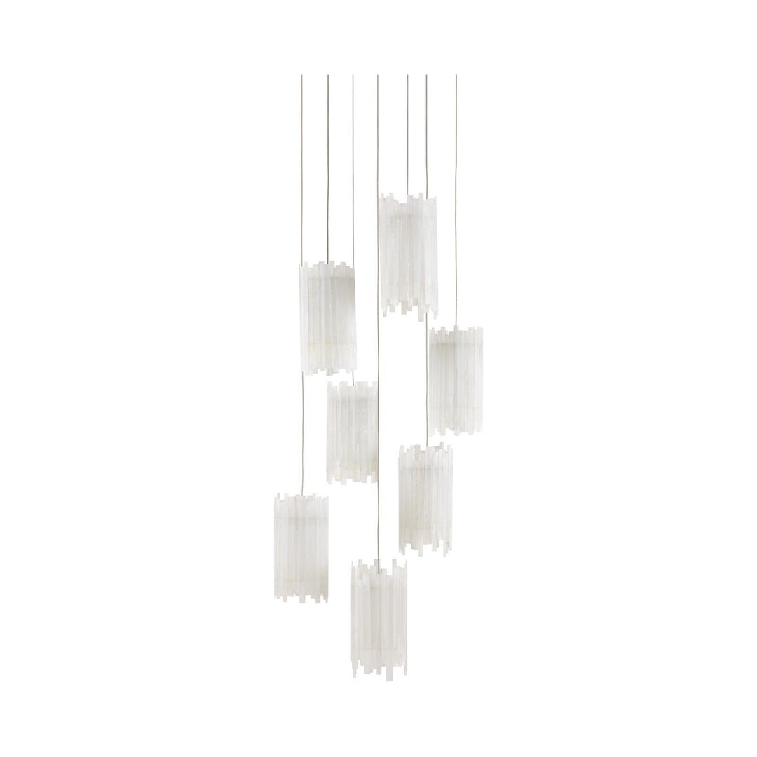 Escenia 7-Light Round Multi-Drop Pendant