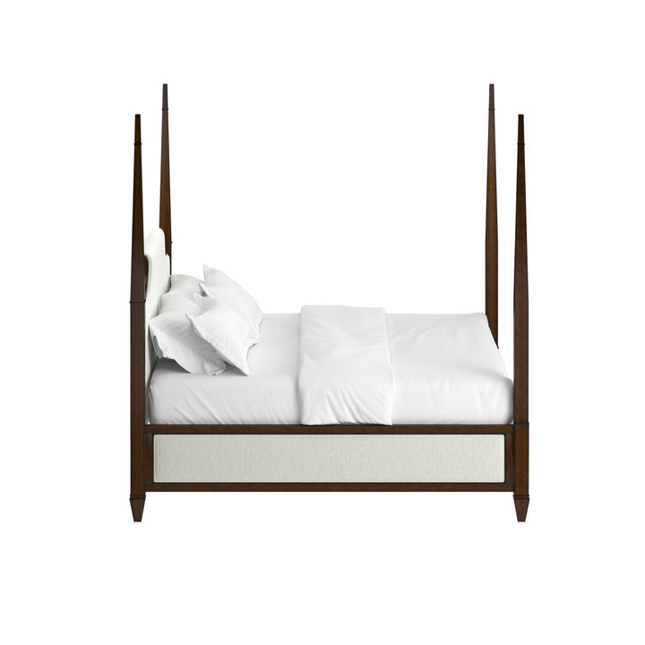 Eave King Upholstered Bed — Hazelnut