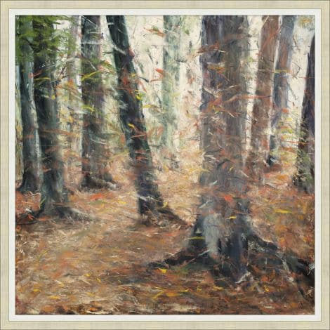 Swirling Leaves-Wendover-WEND-WLD1507-Wall Art-1-France and Son