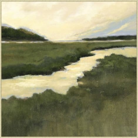 Sunset Marsh 1-Wendover-WEND-WLD2606-Wall Art-1-France and Son