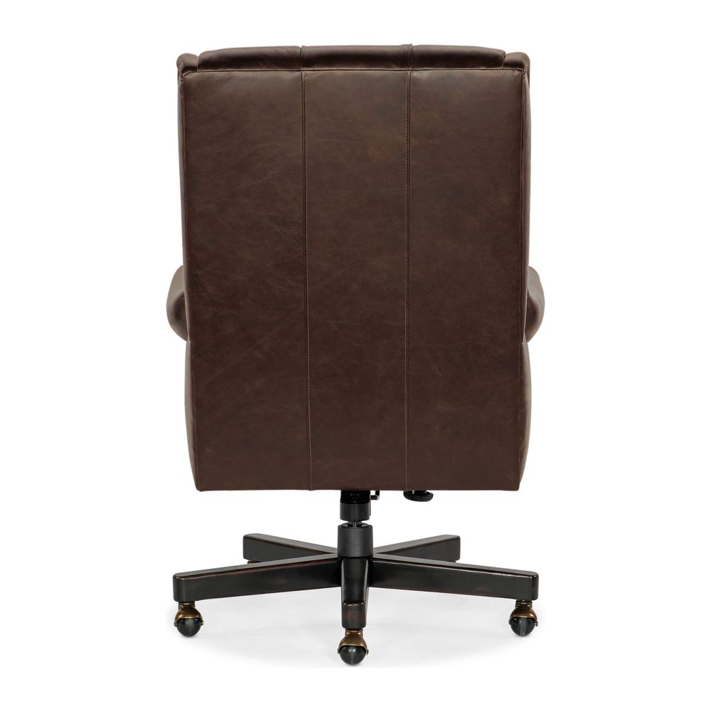 Task Chairs Theodore Executive Swivel Tilt Chair - Brown
