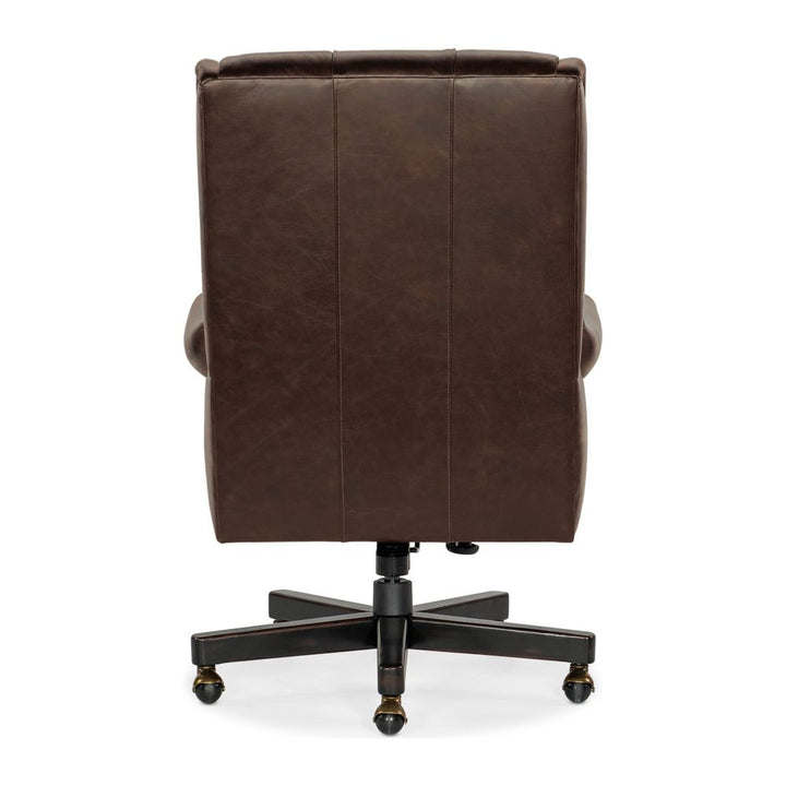 Task Chairs Theodore Executive Swivel Tilt Chair - Brown