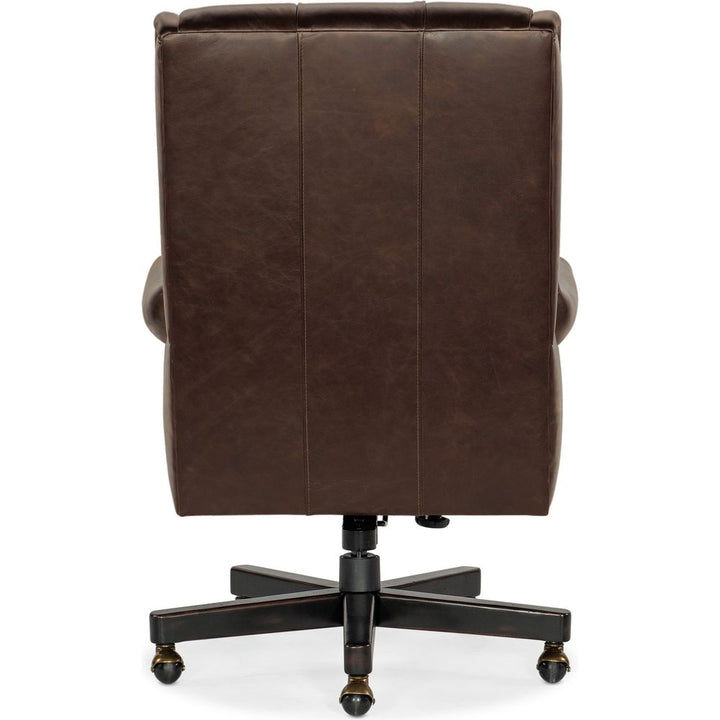 Task Chairs Charleston Executive Swivel Tilt Chair - Brown