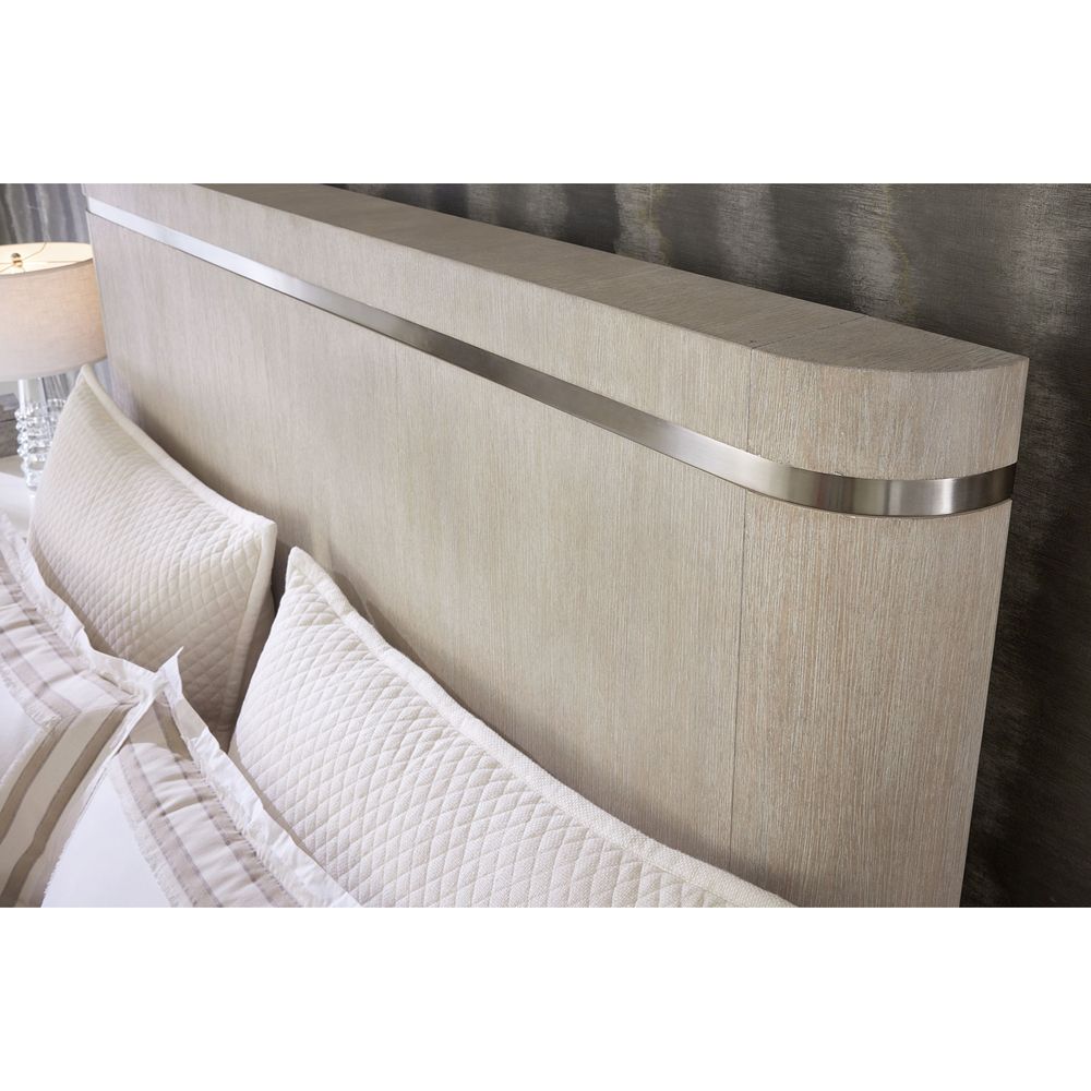 Beds Pulse King Panel Bed - Light Wood