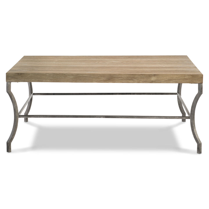 Tribeca Cocktail Table with Metal Legs